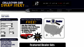 What Collectorcarswapmeet.com website looked like in 2015 (8 years ago)