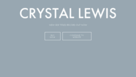 What Crystallewis.com website looked like in 2015 (8 years ago)