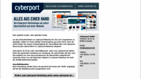 What Cyberport-b2b.de website looked like in 2015 (8 years ago)