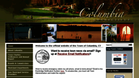 What Columbiact.org website looked like in 2015 (8 years ago)