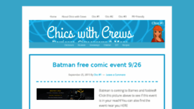 What Chicswithcrews.com website looked like in 2015 (8 years ago)