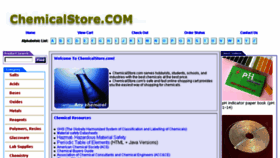 What Chemicalstore.com website looked like in 2015 (8 years ago)