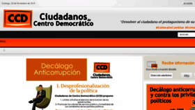 What Ccd-centro.es website looked like in 2015 (8 years ago)