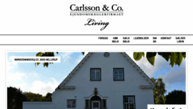 What Carlssonliving.dk website looked like in 2015 (8 years ago)