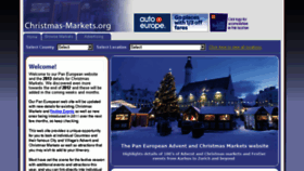 What Christmas-markets.org website looked like in 2015 (8 years ago)