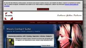 What Callcentrix.net website looked like in 2015 (8 years ago)