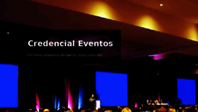 What Credencialeventos.com.br website looked like in 2015 (8 years ago)