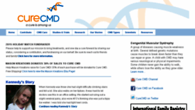 What Curecmd.org website looked like in 2015 (8 years ago)