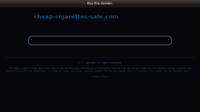 What Cheap-cigarettes-sale.com website looked like in 2015 (8 years ago)