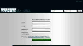 What Counterstatistics.de website looked like in 2015 (8 years ago)