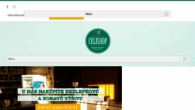 What Celishop.sk website looked like in 2015 (8 years ago)