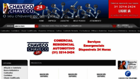 What Chaveco.com.br website looked like in 2015 (8 years ago)