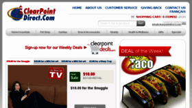 What Clearpointdeals.com website looked like in 2015 (8 years ago)