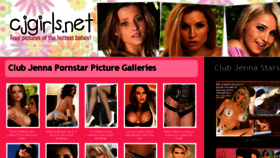 What Cjgirls.net website looked like in 2015 (8 years ago)