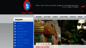 What Cemvakfi.org.tr website looked like in 2015 (8 years ago)