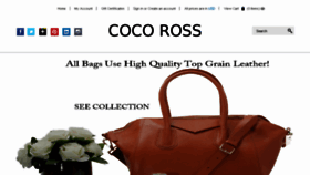What Cocoross.com website looked like in 2015 (8 years ago)