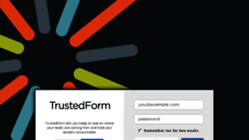 What Cert.trustedform.com website looked like in 2015 (8 years ago)