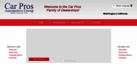 What Carpros.com website looked like in 2015 (8 years ago)