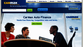 What Carmaxautofinance.com website looked like in 2015 (8 years ago)