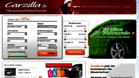What Carzilla.de website looked like in 2015 (8 years ago)