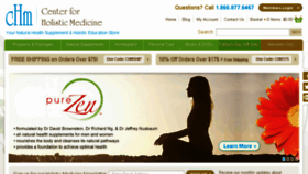What Chm-natural-supplements.com website looked like in 2015 (8 years ago)