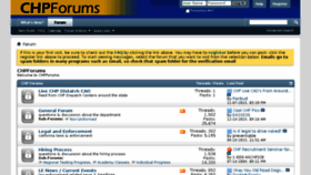 What Chpforums.com website looked like in 2015 (8 years ago)