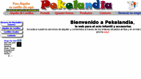 What Castillospekelandia.net website looked like in 2015 (8 years ago)