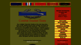 What Combattrackerteam.org website looked like in 2015 (8 years ago)