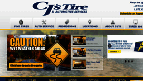 What Cjtire.com website looked like in 2015 (8 years ago)