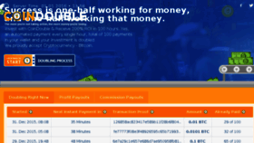 What Coindouble.com website looked like in 2016 (8 years ago)