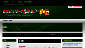 What Caravan-forum.it website looked like in 2016 (8 years ago)