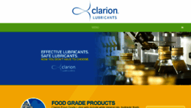 What Clarionlubricants.com website looked like in 2016 (8 years ago)