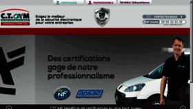 What Ctcam-entreprise.fr website looked like in 2016 (8 years ago)