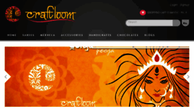 What Craftloom.com website looked like in 2016 (8 years ago)