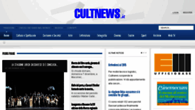 What Cultnews.it website looked like in 2016 (8 years ago)