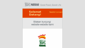 What Connect.sahabatnestle.co.id website looked like in 2016 (8 years ago)