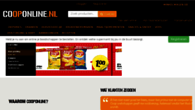 What Cooponline.nl website looked like in 2016 (8 years ago)