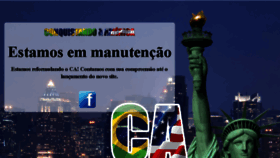 What Conquistandoaamerica.com.br website looked like in 2016 (8 years ago)