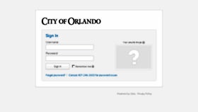 What Cityoforlando.okta.com website looked like in 2016 (8 years ago)