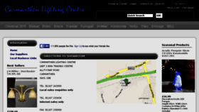 What Carmarthen-lighting.co.uk website looked like in 2016 (8 years ago)
