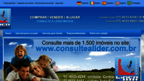 What Consultealider.com.br website looked like in 2016 (8 years ago)