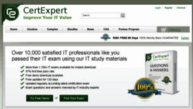 What Certexpert.com website looked like in 2016 (8 years ago)
