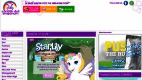 What Cartoondollemporium.com website looked like in 2016 (8 years ago)