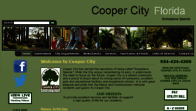 What Coopercityfl.org website looked like in 2016 (8 years ago)