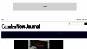 What Camdennewjournal.co.uk website looked like in 2016 (8 years ago)
