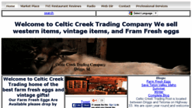 What Celticcreek.org website looked like in 2016 (8 years ago)