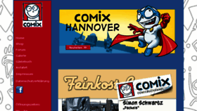 What Comix-hannover.de website looked like in 2016 (8 years ago)