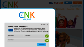 What Clicknkids.com website looked like in 2016 (8 years ago)