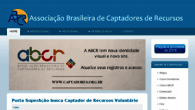 What Captacao.org website looked like in 2016 (8 years ago)