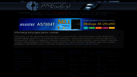 What Cdrinfo.pl website looked like in 2016 (9 years ago)